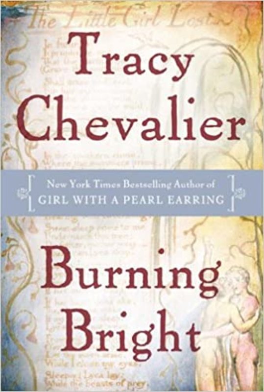 Book cover for "Burning Bright" by Tracy Chevalier