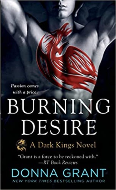Book cover for "Burning Desire" by Donna Grant