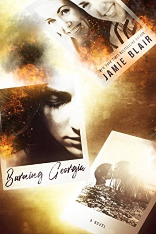 Book cover for "Burning Georgia" by Jamie M Blair