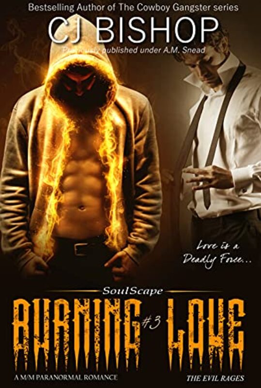 Book cover for "Burning Love" by CJ Bishop