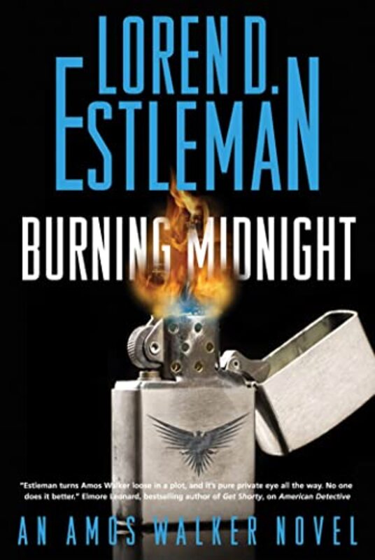 Book cover for "Burning Midnight" by Loren D Estleman