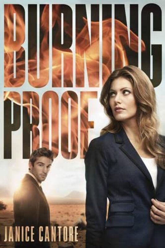 Book cover for "Burning Proof" by Janice Cantore