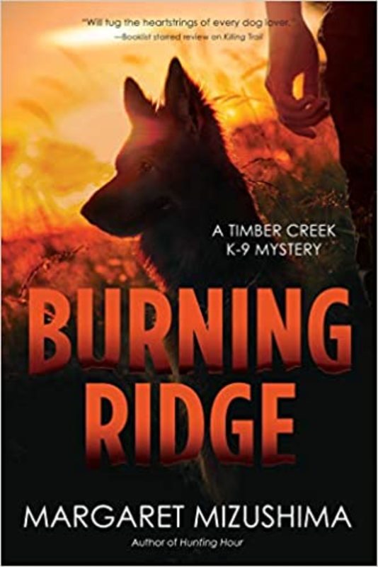 Book cover for "Burning Ridge" by Margaret Mizushima