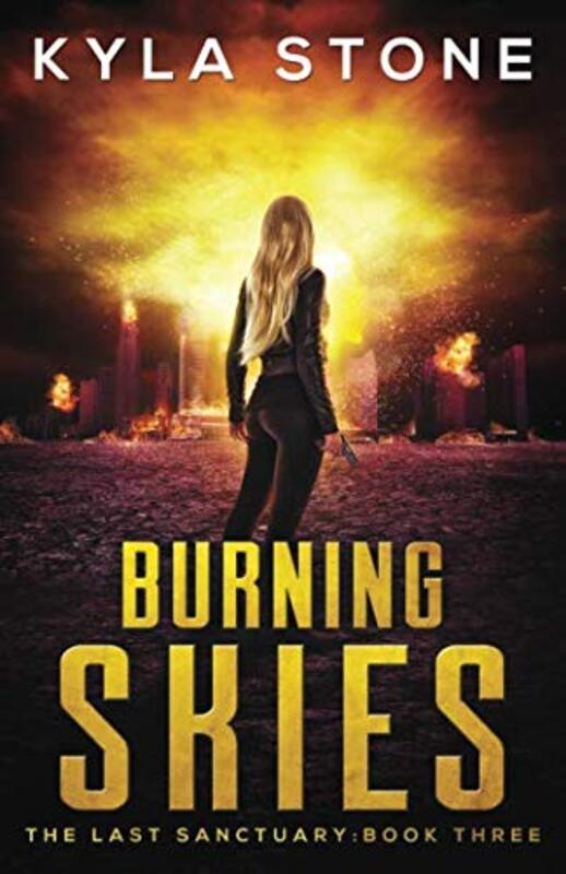 Book cover for "Burning Skies" by Kyla Stone