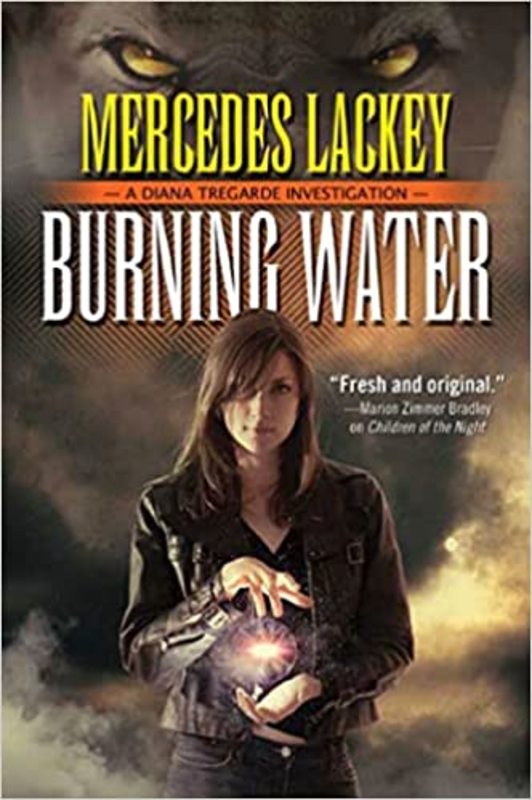 Book cover for "Burning Water" by Elves On The Road