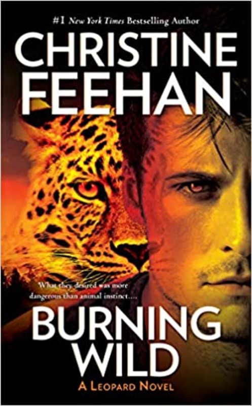 Book cover for "Burning Wild" by Christine Feehan