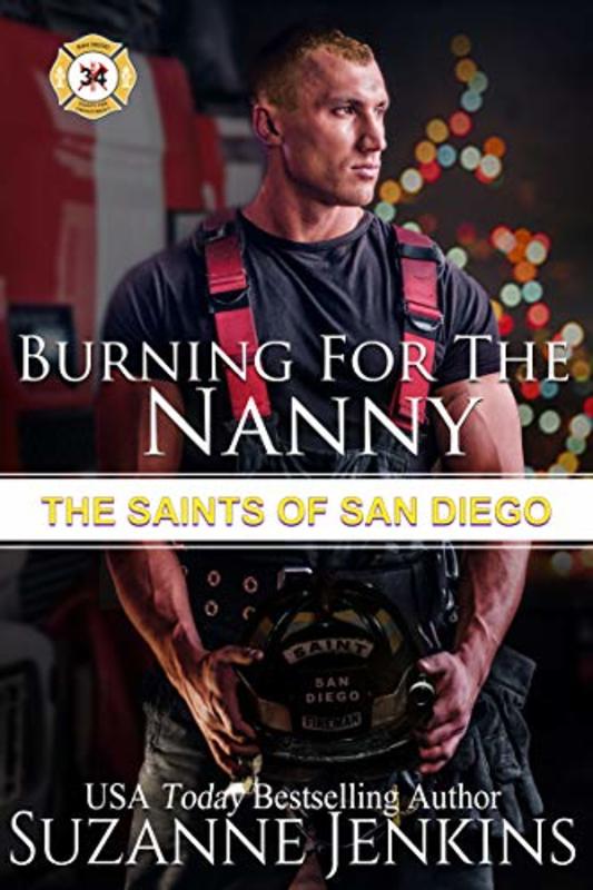 Book cover for "Burning for the Nanny" by Suzanne Jenkins
