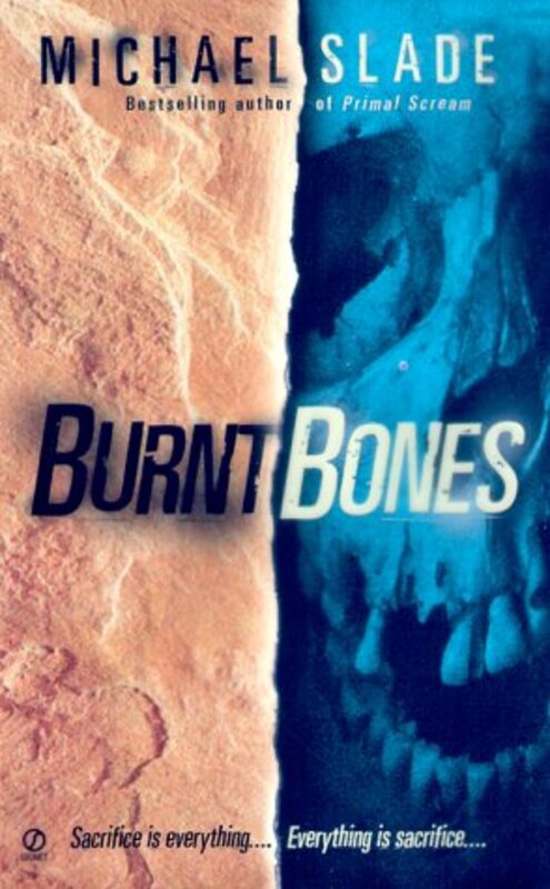 Book cover for "Burnt Bones" by Michael Slade