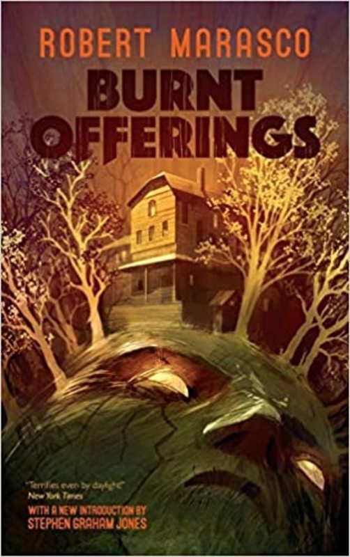 Book cover for "Burnt Offerings" by Robert Marasco