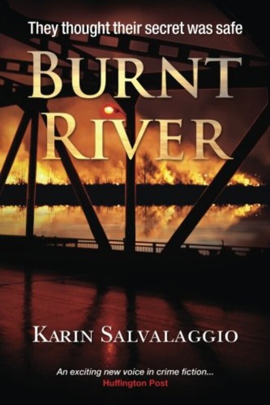 Book cover for "Burnt River" by Karin Salvalaggio