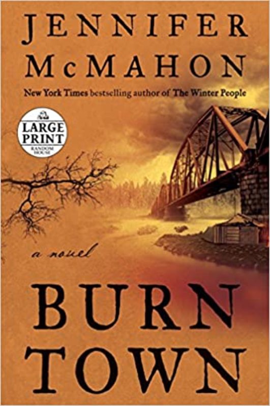 Book cover for "Burntown" by Jennifer McMahon
