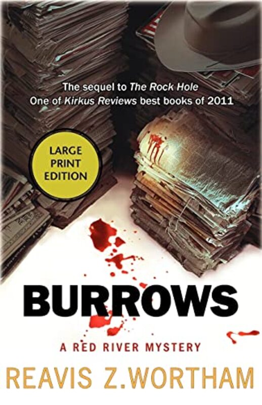 Book cover for "Burrows" by Reavis Wortham