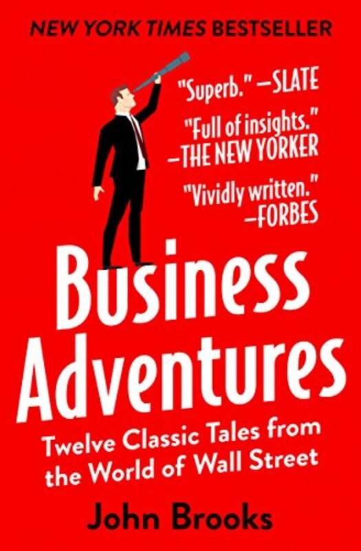 Book cover for "Business Adventures" by John Brooks