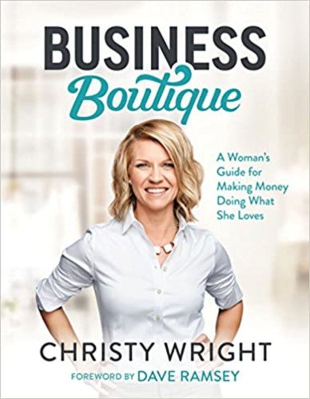 Book cover for "Business Boutique" by Christy Wright