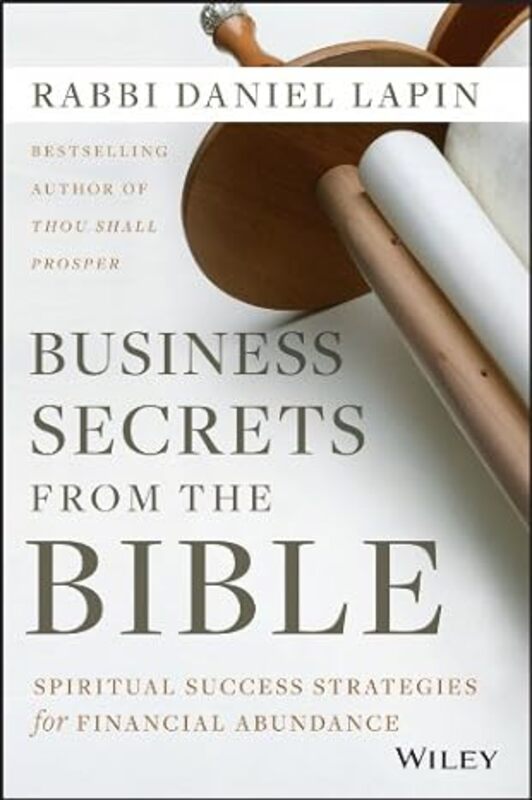 Book cover for "Business Secrets from the Bible" by Rabbi Daniel Lapin