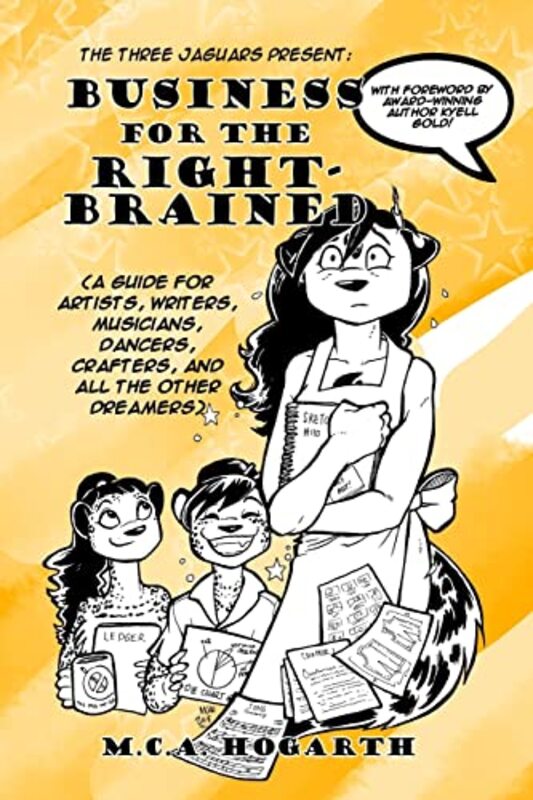 Book cover for "Business for the Right-Brained" by MCA Hogarth