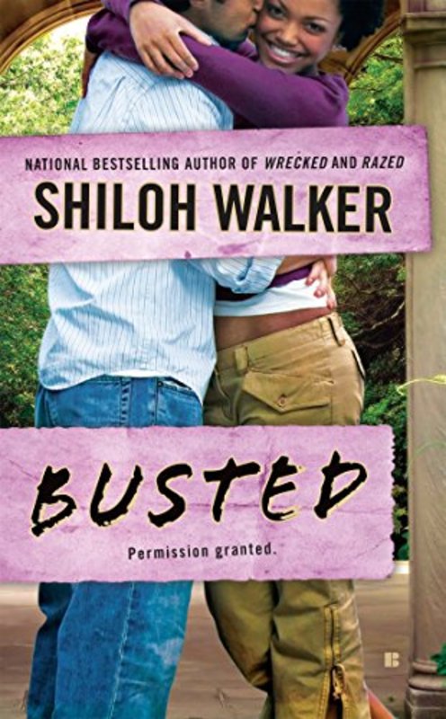 Book cover for "Busted" by Shiloh Walker