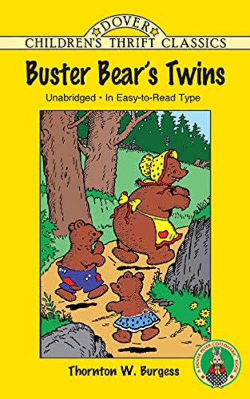 Book cover for "Buster Bear's Twins" by Thornton W Burgess