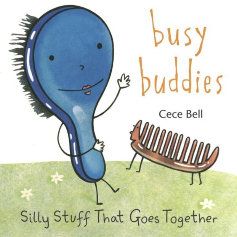 Book cover for "Busy Buddies" by Cece Bell