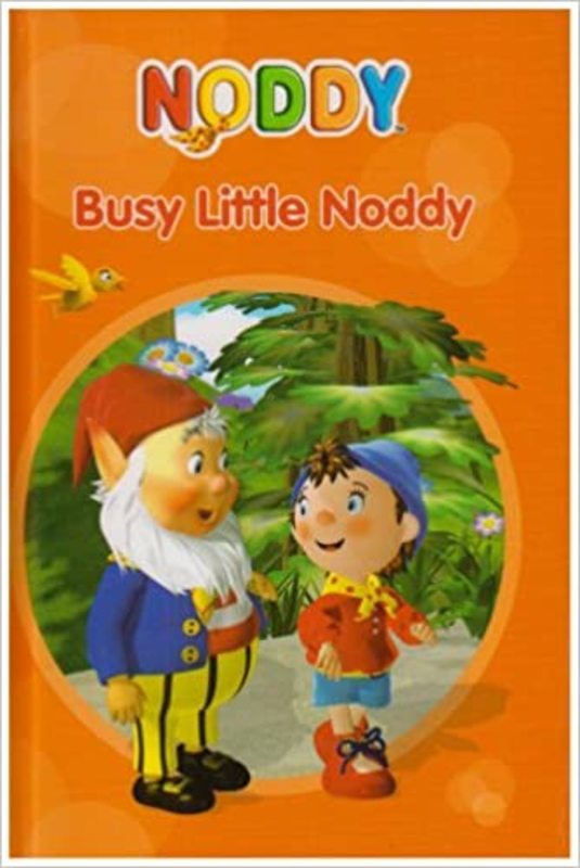 Book cover for "Busy Little Noddy" by Enid Blyton