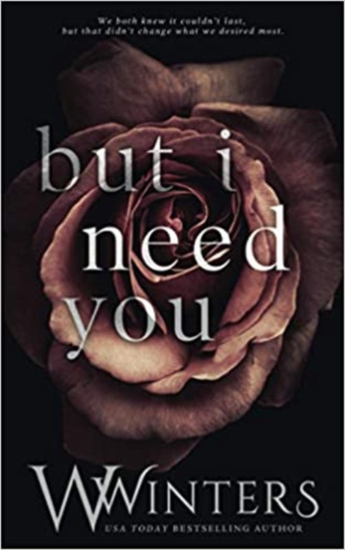 Book cover for "But I Need You" by Willow Winters