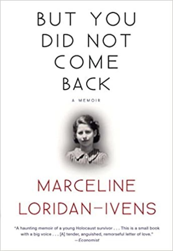 Book cover for "But You Did Not Come Back" by Marceline Loridan-Ivens