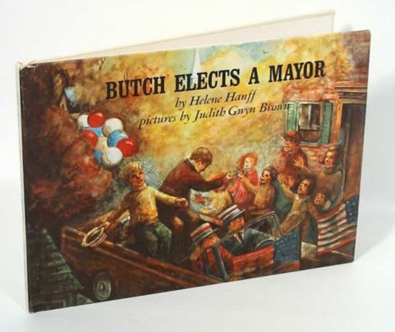 Book cover for "Butch Elects a Mayor" by Helene Hanff