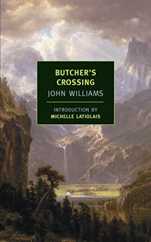 Book cover for "Butcher's Crossing" by John Williams