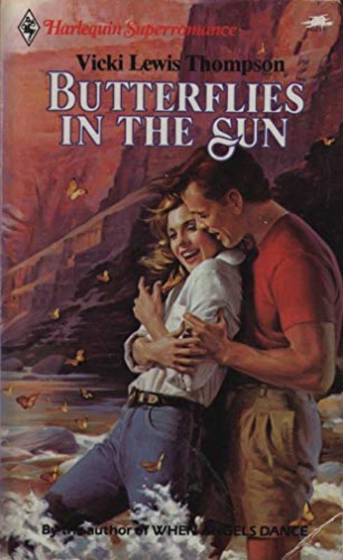 Book cover for "Butterflies in the Sun" by Vicki Lewis Thompson