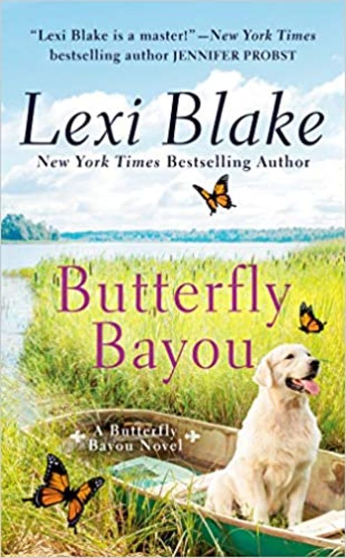 Book cover for "Butterfly Bayou" by Lexi Blake