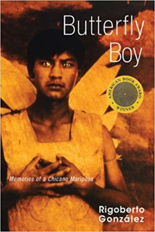 Book cover for "Butterfly Boy" by Rigoberto González
