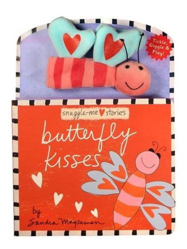 Book cover for "Butterfly Kisses" by Sandra Magsamen