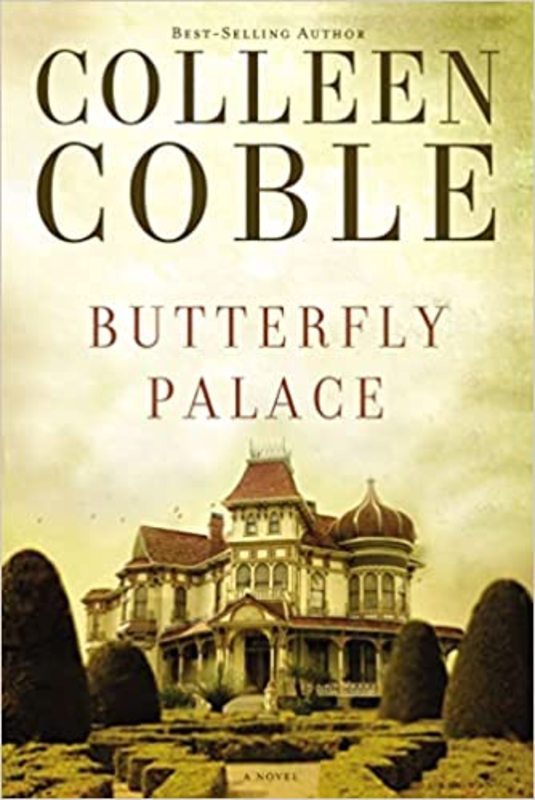 Book cover for "Butterfly Palace" by Colleen Coble