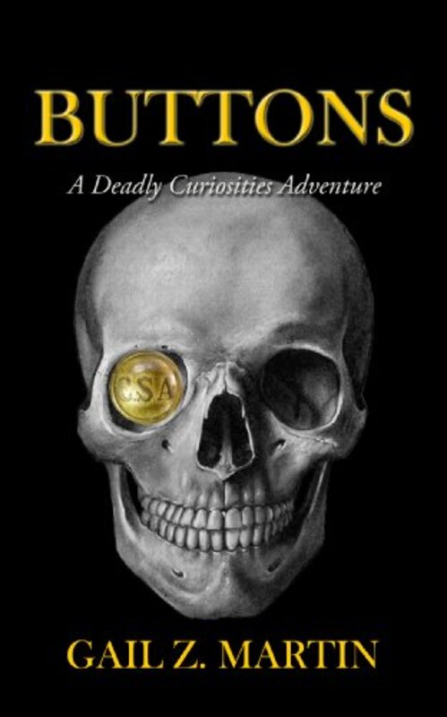Book cover for "Buttons" by Gail Z Martin