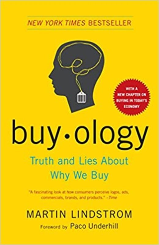 Book cover for "Buyology" by Martin Lindstrom