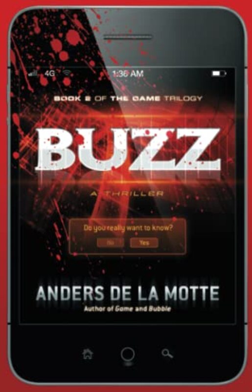 Book cover for "Buzz" by Anders de la Motte