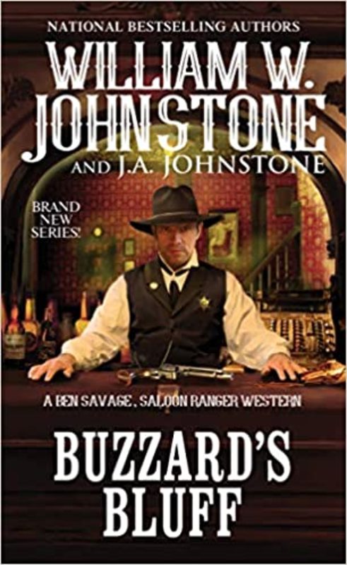Book cover for "Buzzard's Bluff" by J A Johnstone