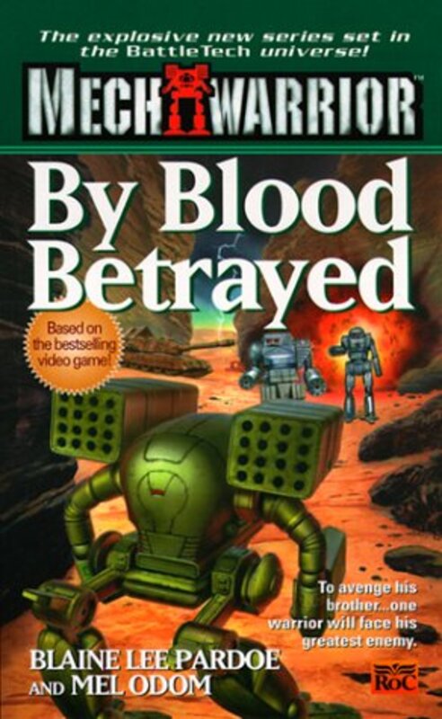 Book cover for "By Blood Betrayed" by Mel Odom