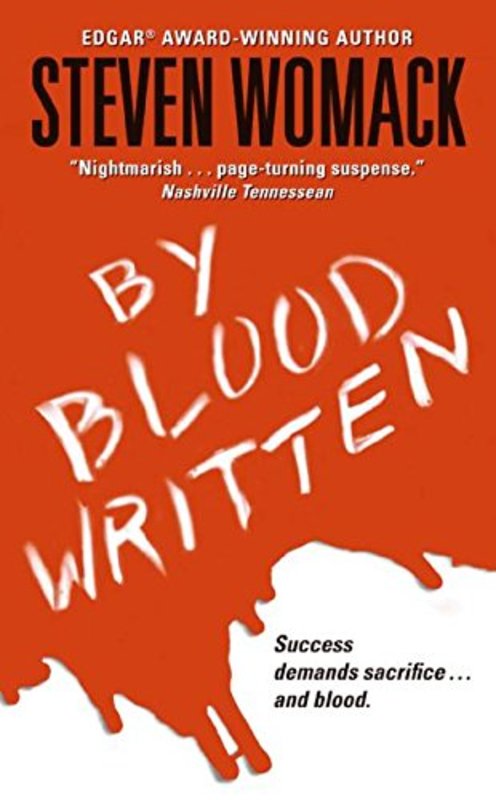 Book cover for "By Blood Written" by Steven Womack