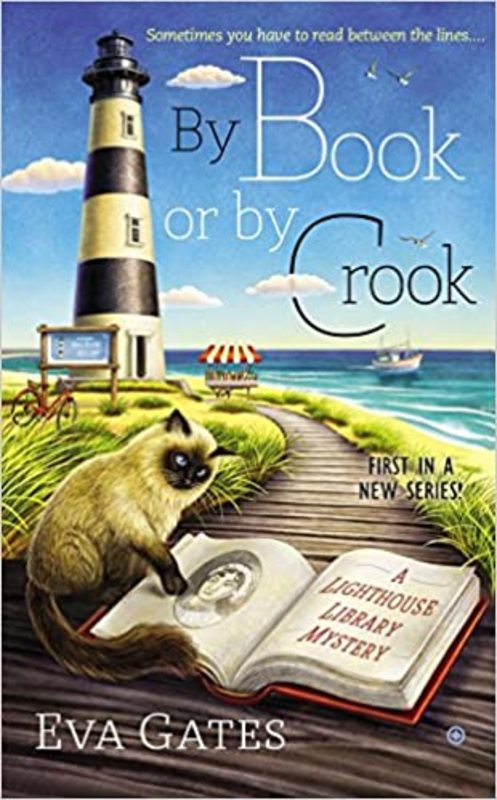 Book cover for "By Book or By Crook" by Eva Gates