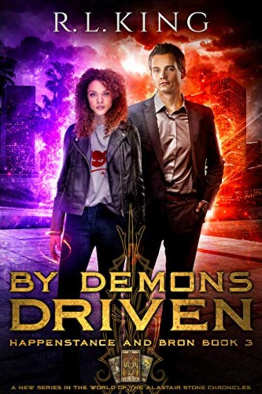 Book cover for "By Demons Driven" by RL King