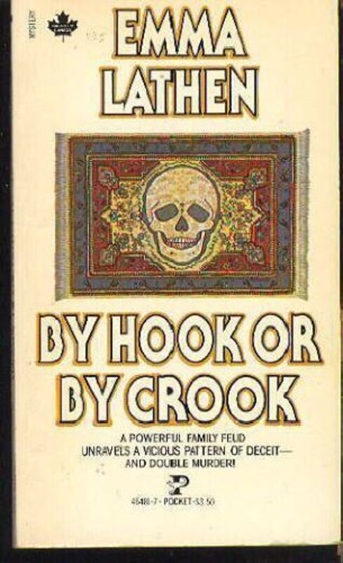 Book cover for "By Hook or by Crook" by Emma Lathen