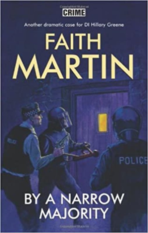 Book cover for "By a Narrow Majority" by Faith Martin
