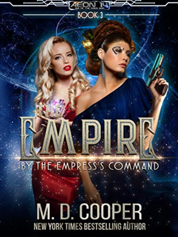 Book cover for "By the Empress's Command" by MD Cooper