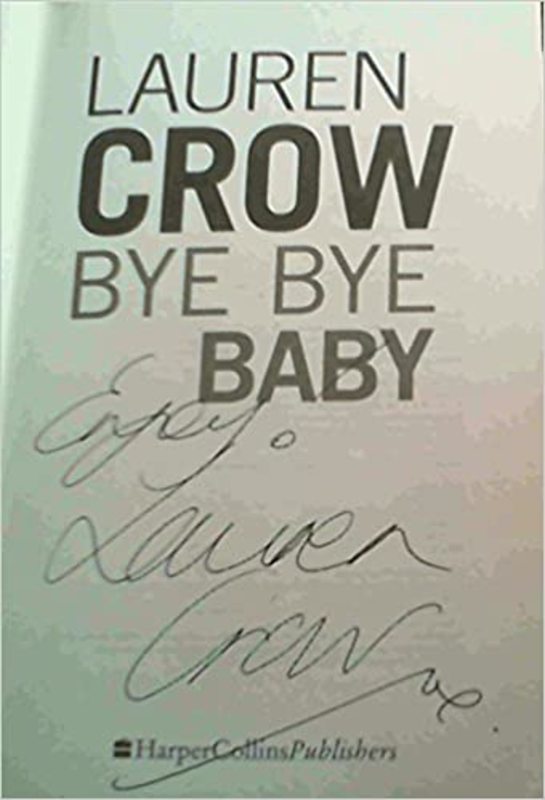 Book cover for "Bye Bye Baby" by Fiona McIntosh