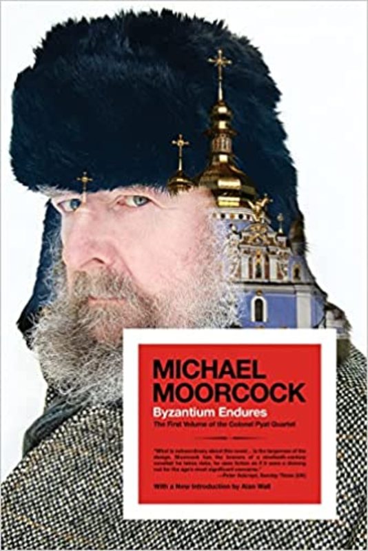 Book cover for "Byzantium Endures" by Michael Moorcock