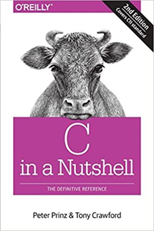 Book cover for "C in a Nutshell" by Peter Prinz