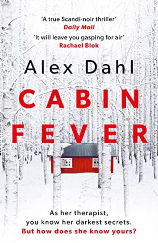 Book cover for "Cabin Fever" by Alex Dahl