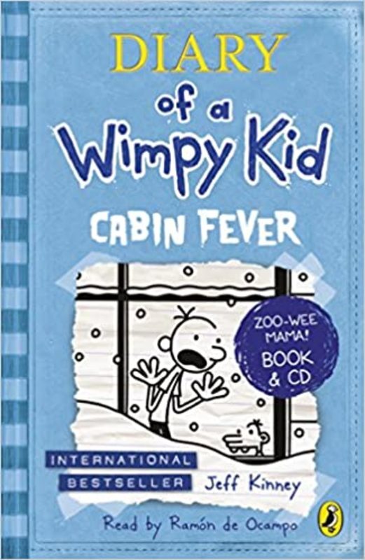 Book cover for "Cabin Fever" by Jeff Kinney