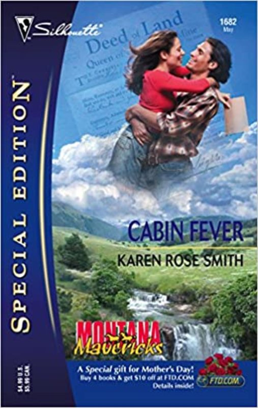 Book cover for "Cabin Fever" by Karen Rose Smith